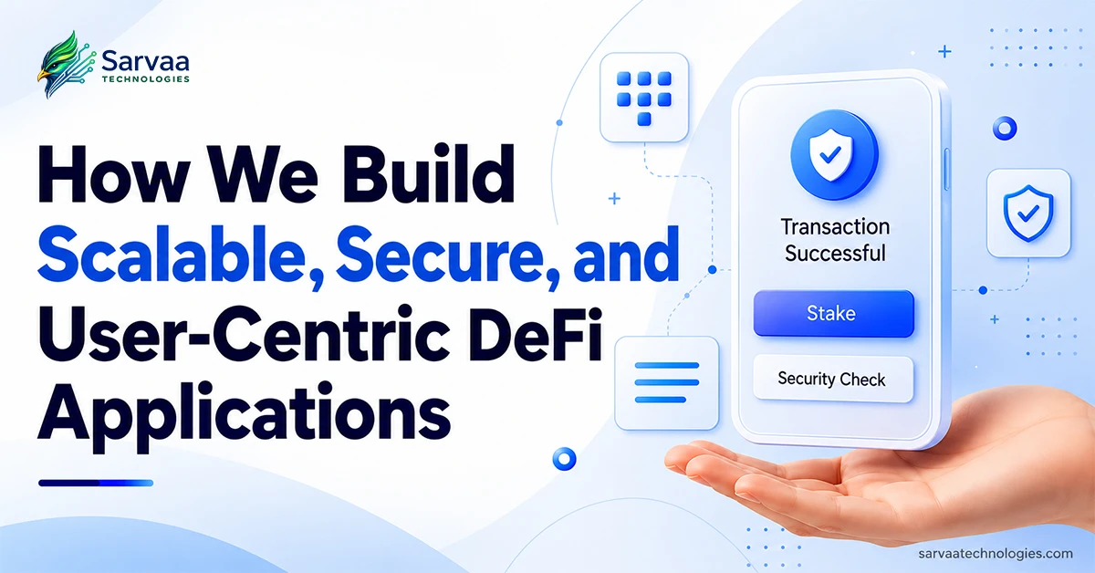 How We Build Scalable, Secure, and User-Centric DeFi Applications