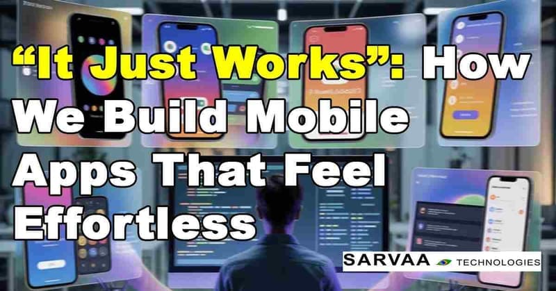 “It Just Works”: How We Build Mobile Apps That Feel Effortless